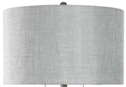 StyleCraft Compas Silver Table Lamp-1