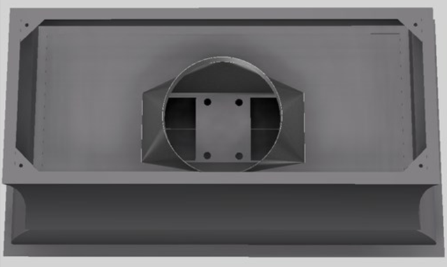 Vent-A-Hood® Designer Series 54" Gunsmoke Island Range Hood-3