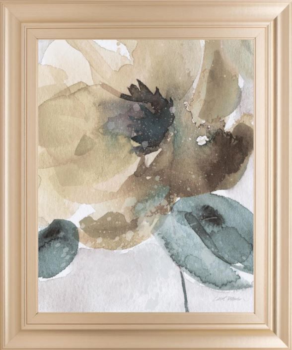 Classy Art Watercolor Poppy II by Carol Robinson Framed Print Wall Art-0