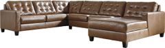 Signature Design by Ashley® Baskove 4-Piece Auburn Sectional Sofa
