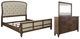 Liberty Furniture Americana Farmhouse 3-Piece Beige/Dusty Taupe King Panel Bedroom Set-0