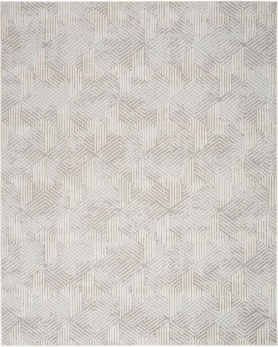 Nourison Home™ Grafix Gray 5'x7' Style 5 Area Rug-0