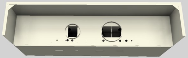 Vent-A-Hood® 60" Biscuit Wall Mounted Range Hood-2