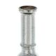 A & B Home Antique Silver 6" Decorative Flower Vase-3
