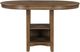 Homelegance® Junipero Brown Counter Height Dining Table-3