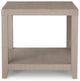 Bassett® Furniture Ventura Sand Gray Raffia End Table-1