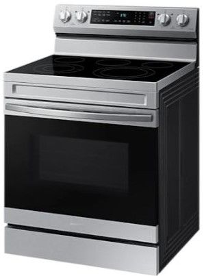 Samsung 30" Fingerprint Resistant Stainless Steel Freestanding Electric Range-0