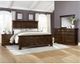 Vaughan-Bassett Woodlands Cherry Mansion King/Queen Bed Rails-0