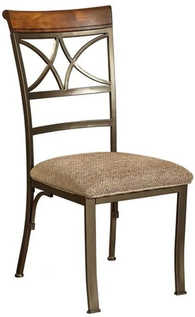 Powell® Hamilton 5-Piece Bronze/Medium Cherry Dining Table Set-2