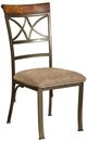 Powell® Hamilton 5-Piece Bronze/Medium Cherry Dining Table Set-2