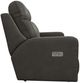 La-Z-Boy® Emmons Pewter Power Reclining Loveseat with Headrest and Lumbar-3