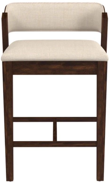 HH2 Home Dresden Beige/Brown Counter Stool-1