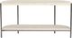 Magnussen Home® Jennings Edgecomb Grey/Weathered Antique Nickel Demilune Sofa Table-4