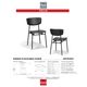 Korson Furniture Delia Black Side Chair-2