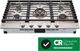 LG Studio 36" EasyClean® Stainless Steel Gas Cooktop-1
