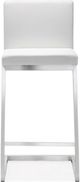 TOV Furniture Parma White Steel 2-Piece Counter Stool Set-3