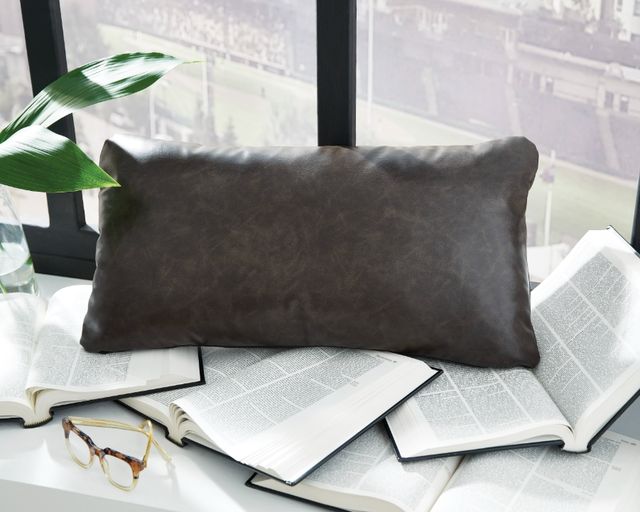 Signature Design by Ashley® Danvale 4-Piece Dark Brown Throw Pillow Set-1