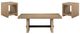 Steve Silver Co. Aubrey 3-Piece Driftwood Occasional Table Set-0