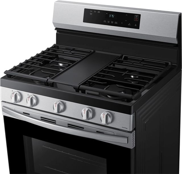 Samsung 30" Stainless Steel Smart Freestanding Gas Range-3