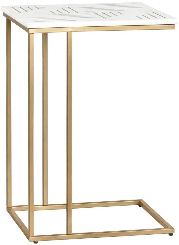 Crestview Collection Stardust Polished C-Table-0