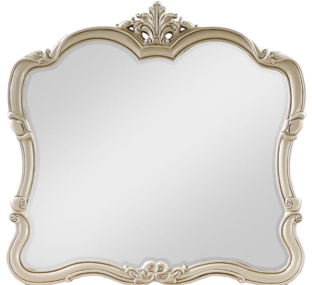 New Classic® Home Furnishings Monique Champagne Dresser and Mirror-3
