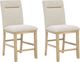 Signature Design by Ashley® Lasinger Light Brown Upholstered Bar Stool-5