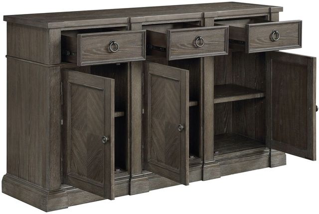 Homelegance® Sarasota Driftwood Brown 3-Drawer Server-3