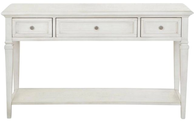 Magnussen Home® Newport Alabaster Sofa Table-1