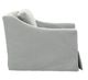Montclair French Grey Slipcover Swivel Chair-3