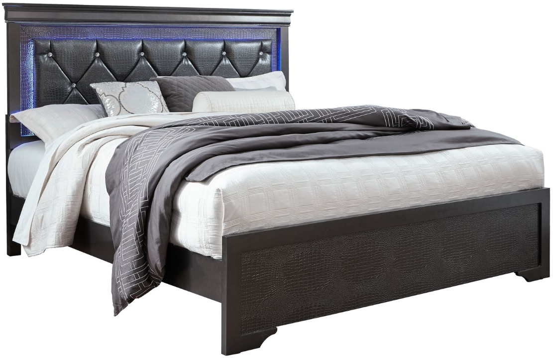 Global Furniture USA Pompei Panel Bedroom Set - Thumbnail 2