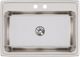 Elkay Lustertone® Classic Lustrous Satin 31" x 22" x 10-1/8" 2-Hole Single Bowl Drop-In Sink with Perfect Drain®-1