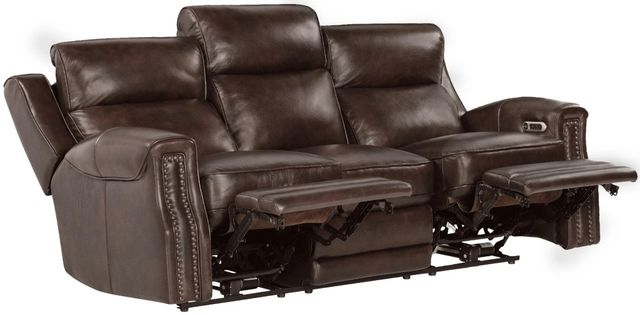 Parker House® Hensley Smooth Espresso Power Reclining Sofa-2