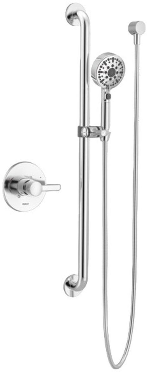 Peerless Precept® Chrome Valve Only and Hand Shower-0