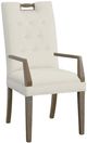 Fairfield® Customizable Entree Dining Pull Tall Button Back Arm Chair-0