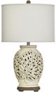 Stylecraft Aruba Wood Beige Table Lamp-0