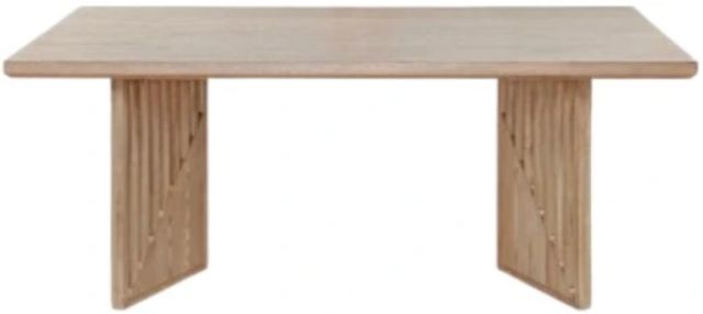 Modus Furniture Sumner Natural Double Pedestal Dining Table-2
