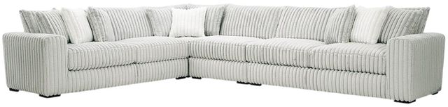 Albany Industries 3-Piece Mondo Gray Sectional-0