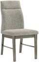 New Classic® Home Furnishings Lennox Gray/Silver Dining Side Chair-0