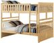 Mazin Furniture Bartly Natural Full/Full Youth Bunk Bed-4