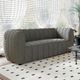 Furniture of America® Aversa Charcoal Gray Loveseat-1