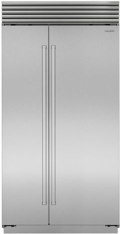 Sub-Zero® Classic Series 42 in. 24.8 Cu. Ft. Stainless Steel Side-by-Side Refrigerator