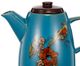 A & B Home Blue Exotic Melodies Teapot-1