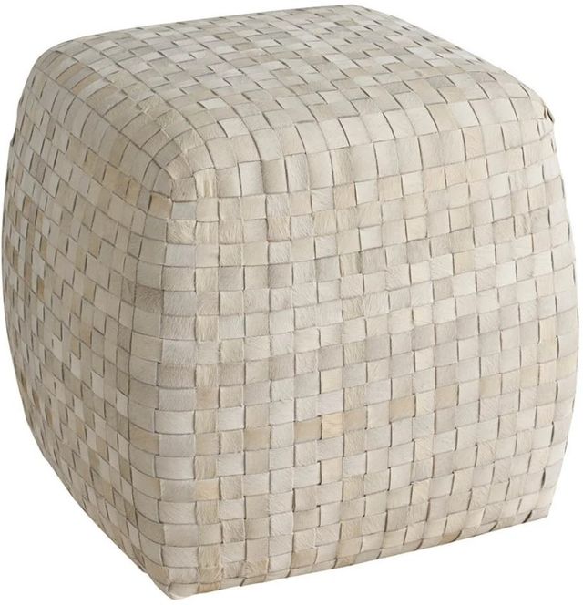 Universal Explore Home™ Dwell Beige Pouf-0