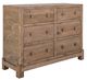 International Furniture Direct Atenas Natural Brown Dresser-0