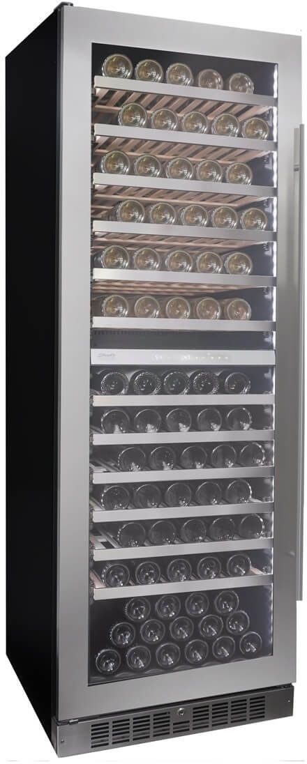 Silhouette® Professional™ Saxony 1 24" 4 Cu. Ft. Stainless Steel Frame Wine Cooler-2