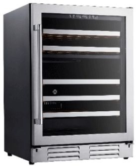 Vitara 24" Stainless Steel Wine Cooler-0