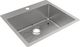 Elkay Crosstown® 2-Piece Polished Satin 25" x 22" x 9" 1-Hole Single Bowl Dual Mount Sink Set-0