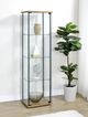 Coaster® Bellatrix Clear/Mango Display Cabinet-1
