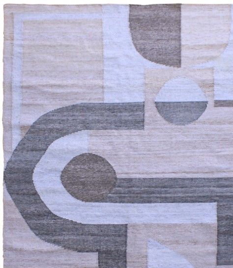Dovetail Furniture Pavlos Gray 6'x9' Area Rug-1