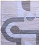 Dovetail Furniture Pavlos Gray 6'x9' Area Rug-1
